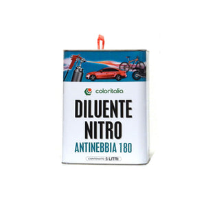 Diluente Nitro Antinebbia 5Lt 180 Ad Elevato Potere Di Solvenza Per Smalti E Fondi Nitro-Sintetici 5 Lt-Coloritalia