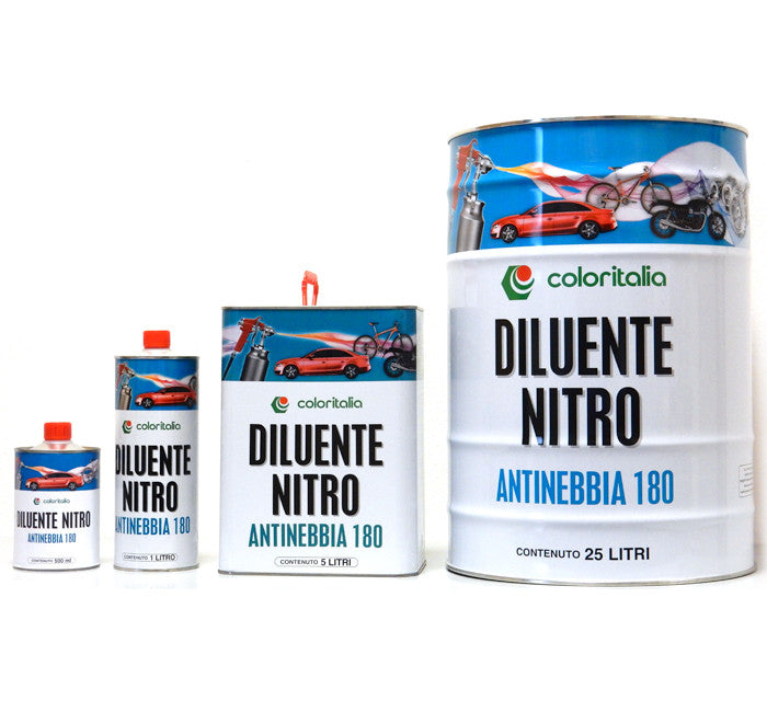 Diluente Nitro Antinebbia 5Lt 180 Ad Elevato Potere Di Solvenza Per Smalti E Fondi Nitro-Sintetici 5 Lt-Coloritalia