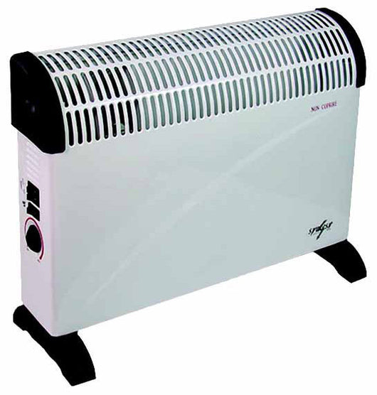 Termoconvettore Elettrico Ventilato 2000W Beker Bianco