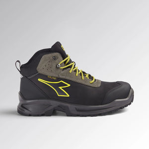 Scarpa antinfortunistica alta Nero Grigio Acciaio Scarpe antinfortunistiche da lavoro Diadora Utility SPORT DIATEX MI 44