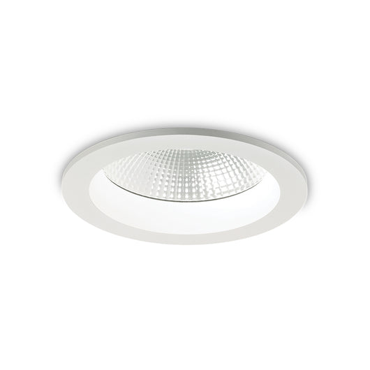 Faretto A Incasso Basic Fi Alluminio Bianco Led 30W 3000K Luce Calda