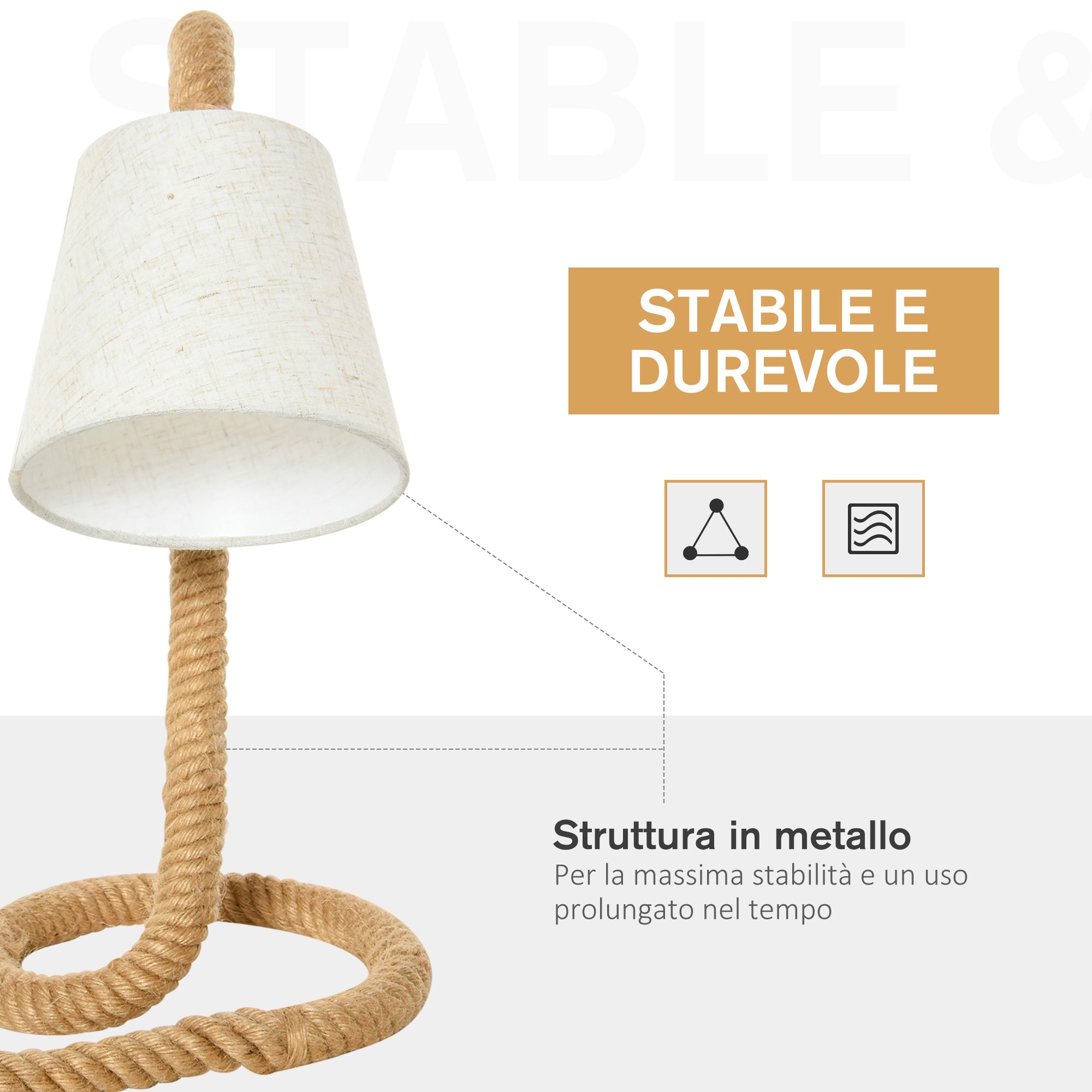 Lampada da Comodino Abat Jour con Paralume in Tessuto E14 29,5x21x43,5 cm  Beige