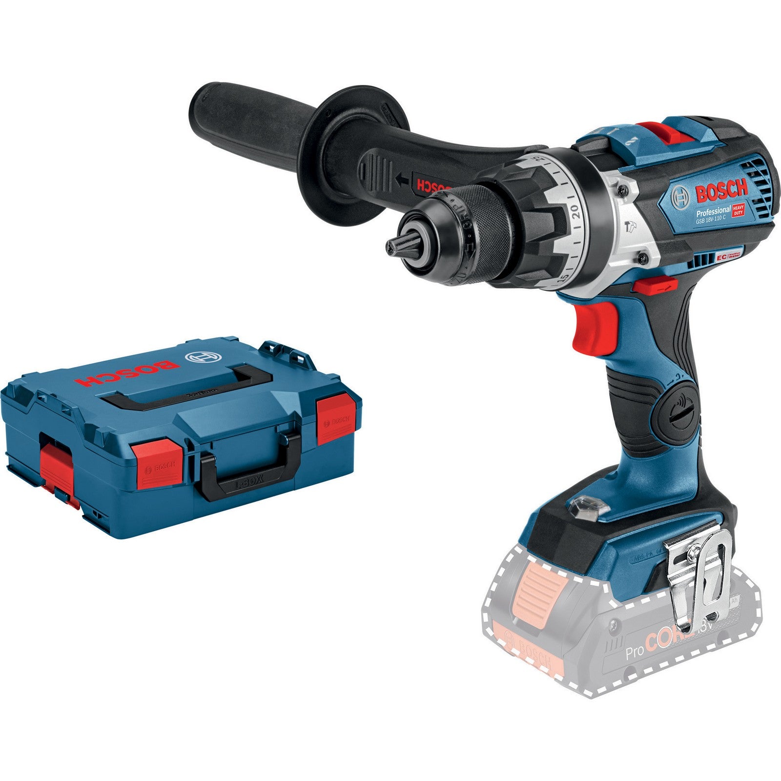 Bosch-B 18Vp Trapano Senza Batteria Gsb18V-110C