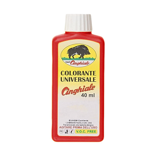 S.940-Colorante Universale Flacone Da 40 Millilitri Colore Rosso Vivo-Cinghiale