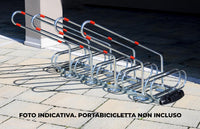 Kit 3 Montanti Aggancio Bicicletta per Portabiciclette Urbany Kit 106