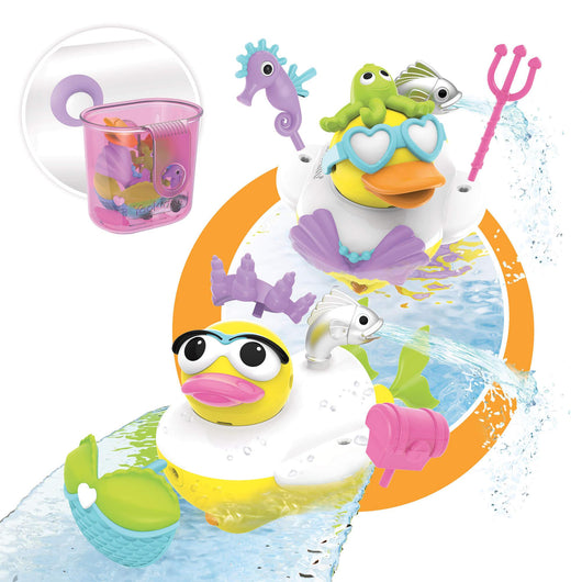 Anatra per Bagnetto con Accessori Yookidoo Jet Duck Create a Mermaid 40171