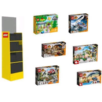 Lego city garage auto personalizzato con macchine e 4 minifigure