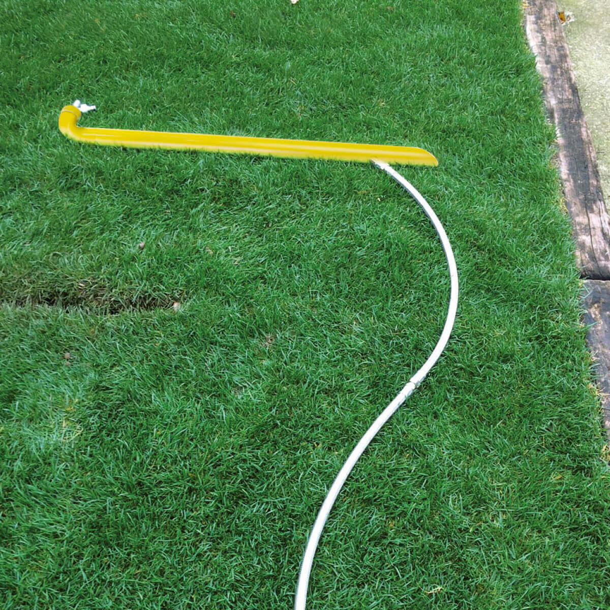 Fontana da Giardino a Cannuccia con Rubinetto Belfer 42/CN Gialla