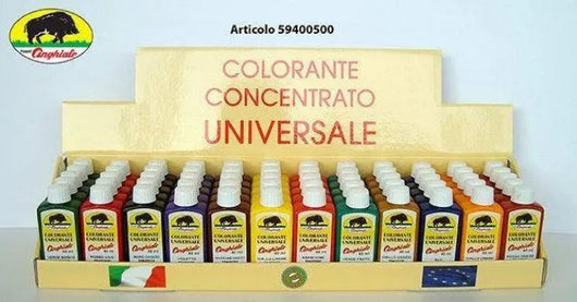 S.940-Colorante Universale Flacone Da 40 Millilitri Colore Verde Bosco-Cinghiale