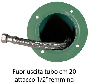 Fontana da Giardino con Doppio Rubinetto Belfer 42/ARRM Antracite