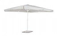 Ombrellone da Giardino 4x4x3,58h m Alghero Bianco Grigio Chiaro