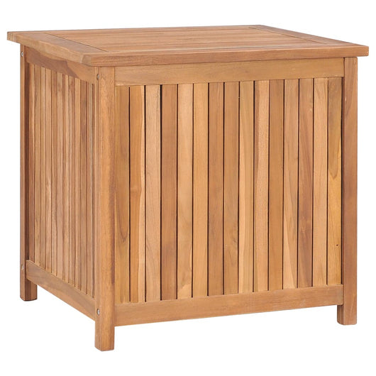 vidaXL Baule da Giardino 60x50x58 cm in Legno Massello di Teak