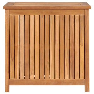 vidaXL Baule da Giardino 60x50x58 cm in Legno Massello di Teak