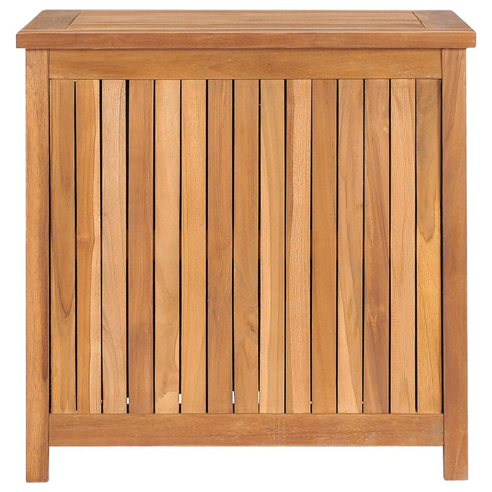 vidaXL Baule da Giardino 60x50x58 cm in Legno Massello di Teak