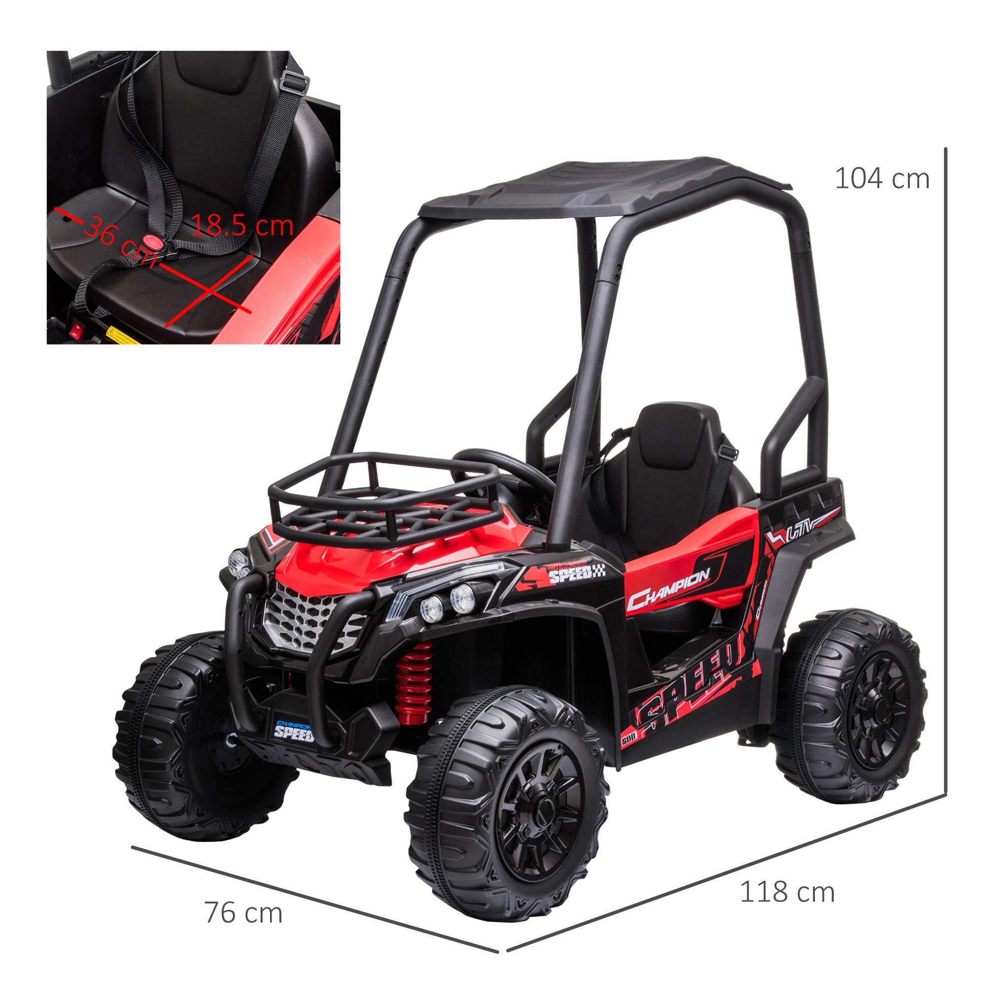 Macchina Elettrica per Bambini 12V Rossa