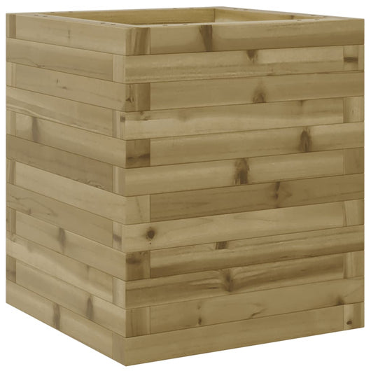 vidaXL Fioriera da Giardino 40x40x46 cm in Legno di Pino Impregnato