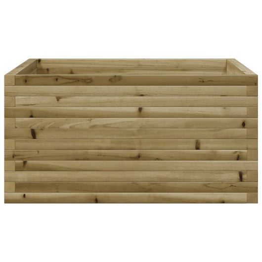 vidaXL Fioriera da Giardino 90x90x46 cm in Legno di Pino Impregnato