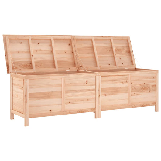 vidaXL Contenitore da Giardino 198,5x50x56,5cm Legno Massello di Abete