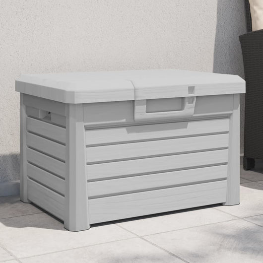 vidaXL Contenitore Cuscini Grigio 73x50,5x46,5 cm in Polipropilene