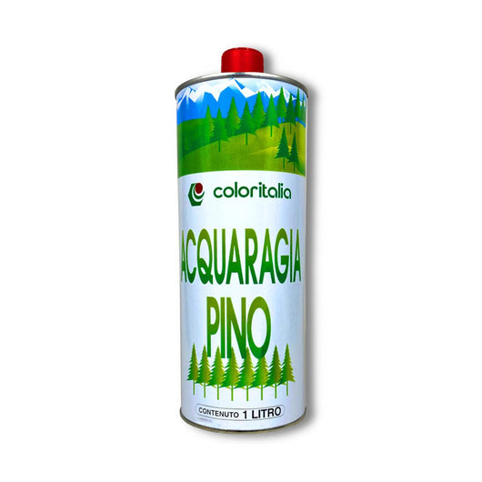 Acquaragia Pino 0,5 Lt-Ragia Minerale Con Odorato Gradevole Ideale Per Vernici,  Smalti Sintetici E Pulizia 1 Lt-Coloritalia