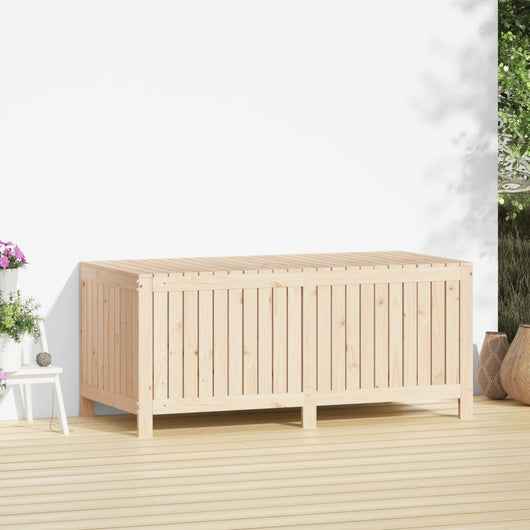 vidaXL Contenitore da Giardino 147x68x64 cm in Legno Massello di Pino