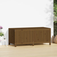 vidaXL Contenitore da Giardino Ambra 147x68x64 cm Legno Massello Pino