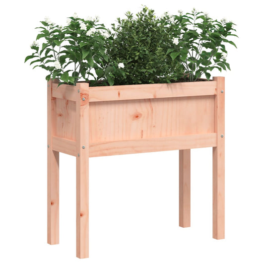 vidaXL Fioriera Giardino con Gambe 70x31x70 cm Legno Massello Douglas