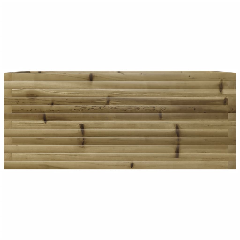 vidaXL Fioriera da Giardino 110x60x45,5 cm in Legno di Pino Impregnato