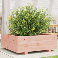 vidaXL Fioriera da Giardino 70x70x26,5 cm in Legno Massello di Douglas