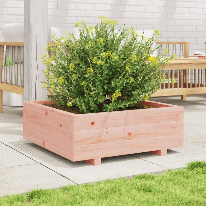 vidaXL Fioriera da Giardino 70x70x26,5 cm in Legno Massello di Douglas