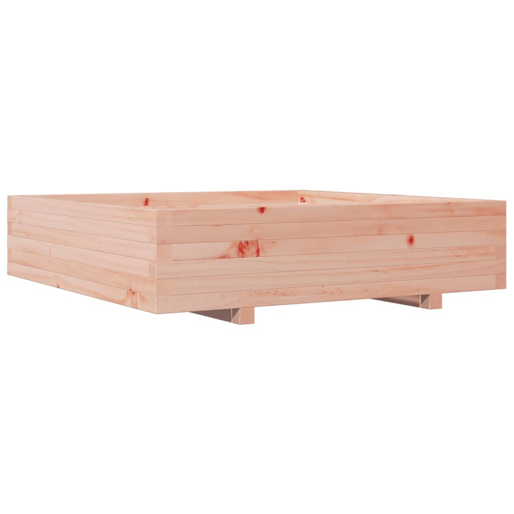 vidaXL Fioriera da Giardino 100x100x26,5 cm Legno Massello di Douglas