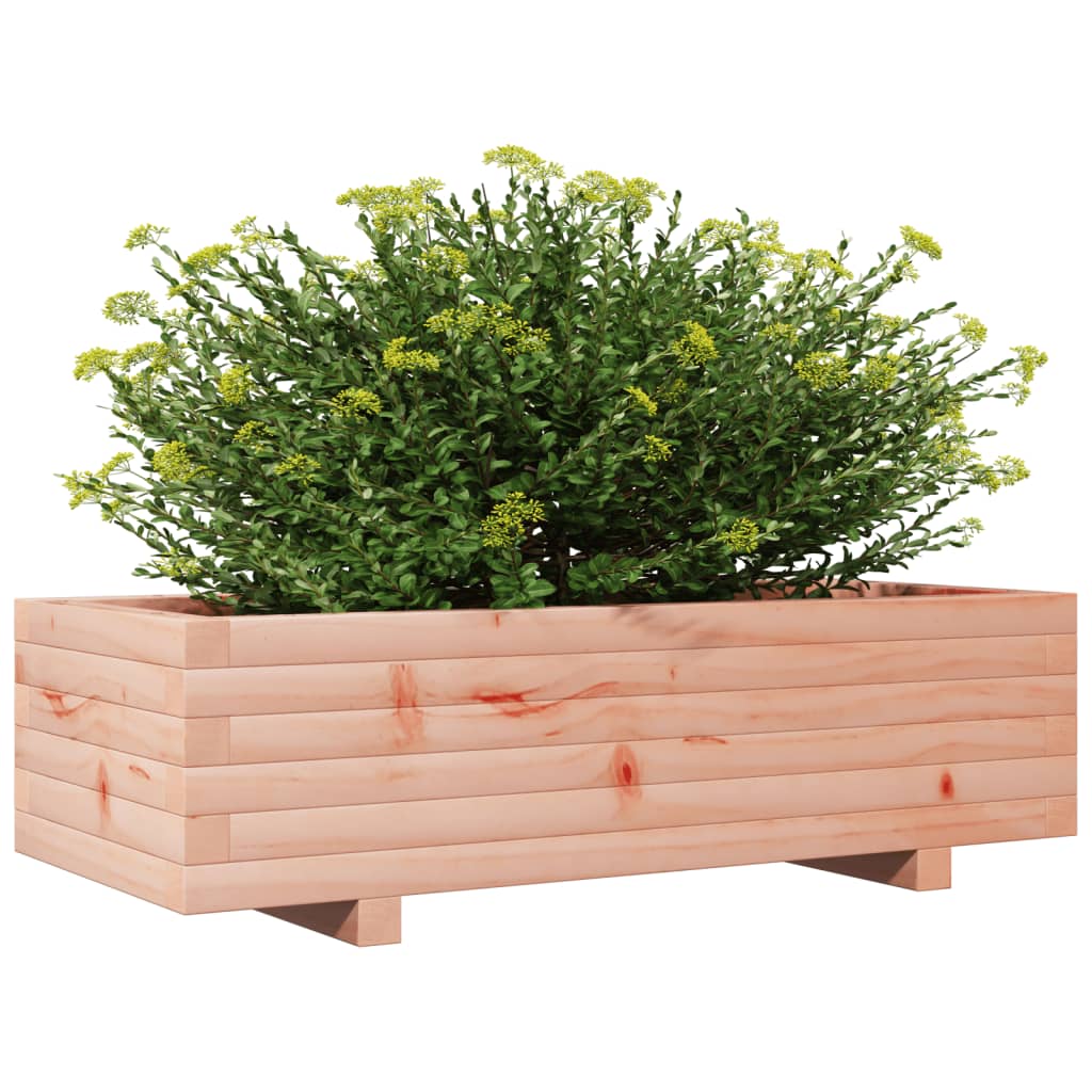 vidaXL Fioriera da Giardino 90x40x26,5 cm in Legno Massello di Douglas