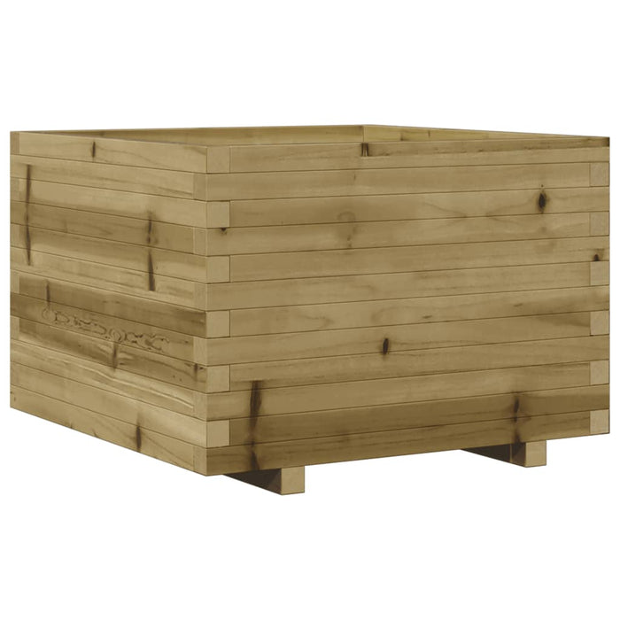 vidaXL Fioriera da Giardino 70x70x49,5 cm in Legno di Pino Impregnato