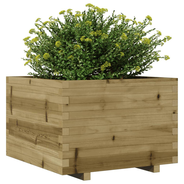 vidaXL Fioriera da Giardino 70x70x49,5 cm in Legno di Pino Impregnato