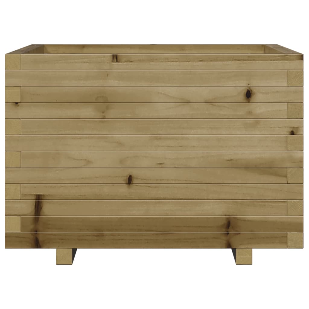 vidaXL Fioriera da Giardino 70x70x49,5 cm in Legno di Pino Impregnato