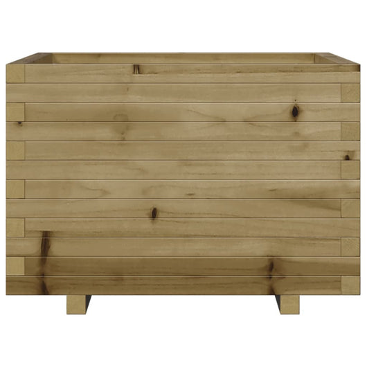 vidaXL Fioriera da Giardino 70x70x49,5 cm in Legno di Pino Impregnato