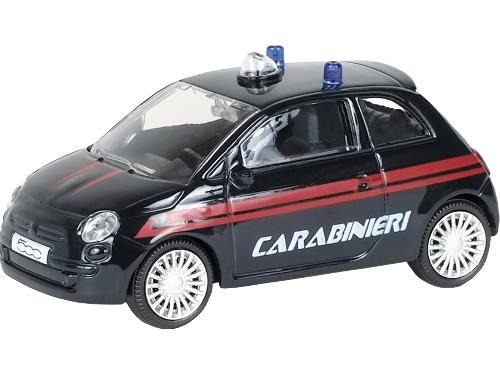 Fiat 500 dei Carabinieri - Auto radiocomandata-Mondo Motors-Scala 1:24