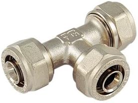 TEE A COMPRESSIONE PER TUBO MULTISTRATO TM Ø16 (2,0) mm