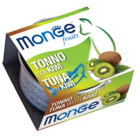 Monge fruits scatolette umido gatto 80g. Confezione risparmio 80g X 24 scatol... size: 80g, flavor: TONNO KIWI