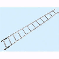 Scala Step Up appoggio coniche alluminio - Gradini 16 -Kg. 9,60 - Lungh. mt.4,65