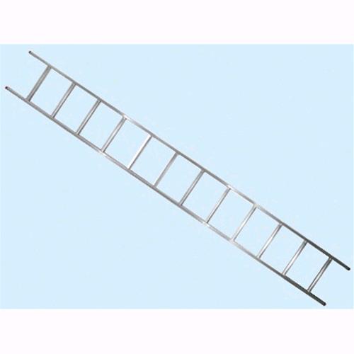 Scala Step Up appoggio alluminio - Gradini 9 - Peso Kg. 4,50 - Lungh. mt. 2,47