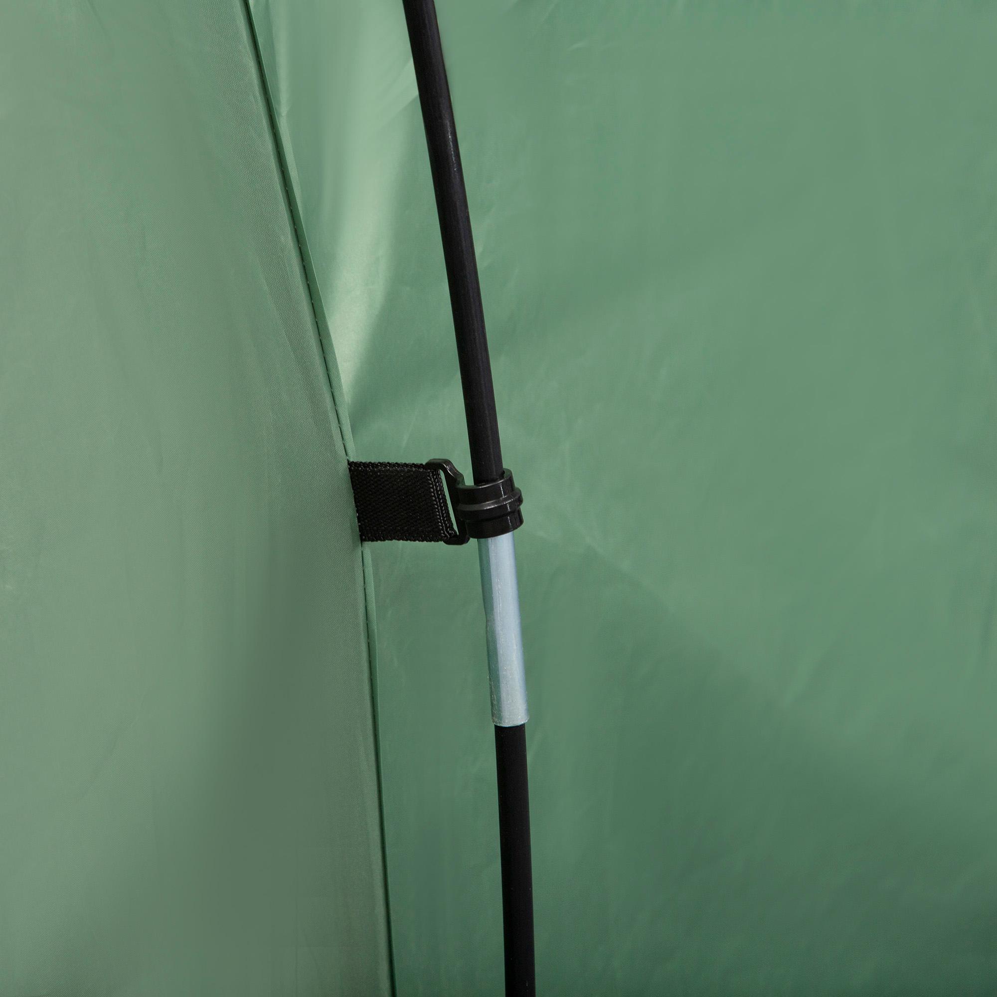 Tenda da Campeggio 4 Persone 426x206x154 cm con Vestibolo Verde