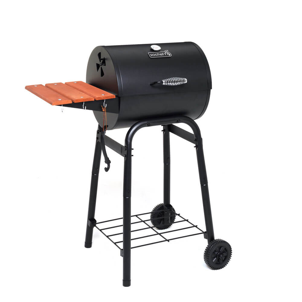 Barbecue a Carbone Carbonella 80x60x105 cm in Acciaio Sochef Pedro 45