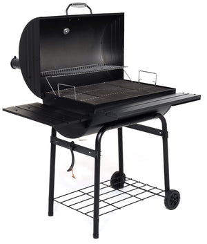 Barbecue a Carbone Carbonella 110x76x126 cm in Acciaio Sochef Pablo 75