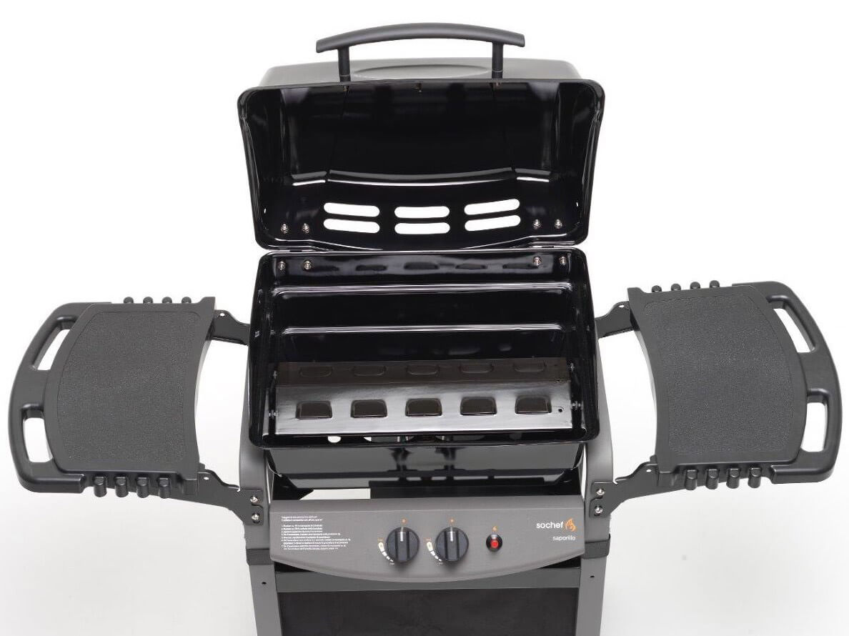 Barbecue a Gas GPL 2 Fuochi 7,2kW Sochef Saporillo Australiano