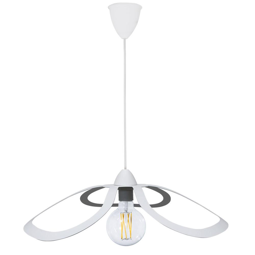 Sospensione 1xE27 Montatura Bianco D.Bianco E-Energy Allegra