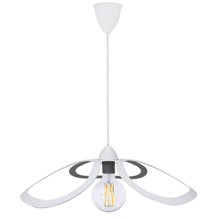 Sospensione 1xE27 Montatura Bianco D.Bianco E-Energy Allegra