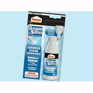 Rinnova fughe sbianca fessure bianco Pattex blister 125 ml  Conf. 12 Pz