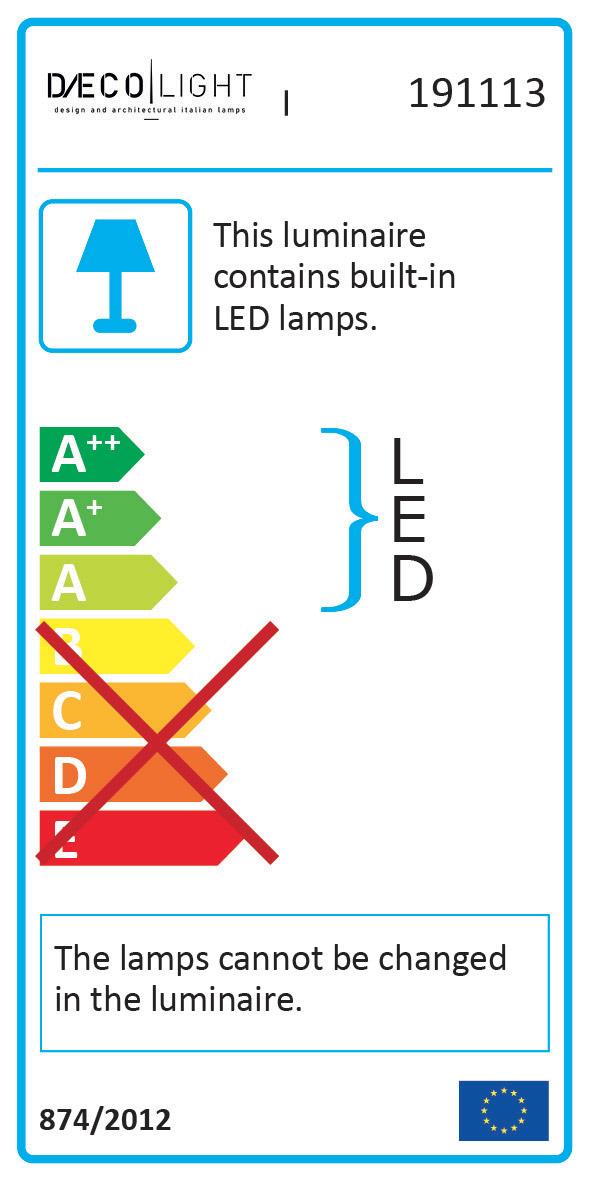 Applique Led 8W 990lm 4500K Bianco E-Energy Otto