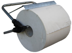 Porta Rotolo da Parete per Carta Asciugamani Multiuso 30 cm in Acciaio 8050E